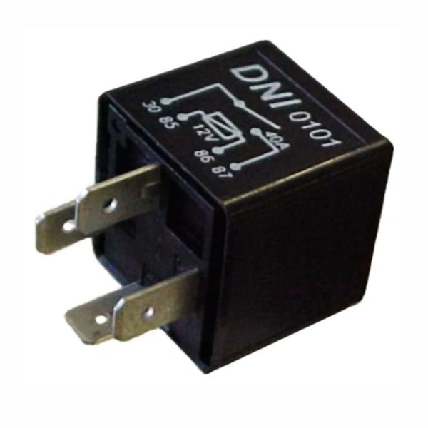 Relé aux 12V 40A, 4 term. invertidos