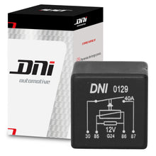 Relé aux universal 12V 40A, 4 term.