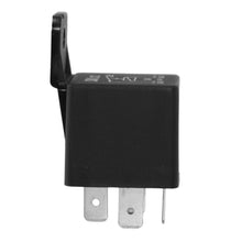 Relé universal 24V 40A, 4 term. con soporte