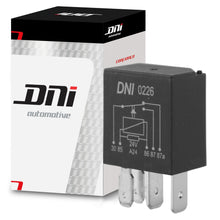 Mini relé aux reversor 40/30A 24V, 5 term.