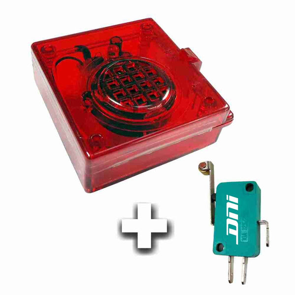 Alarma señalizadora sonora y visual camiones volquete