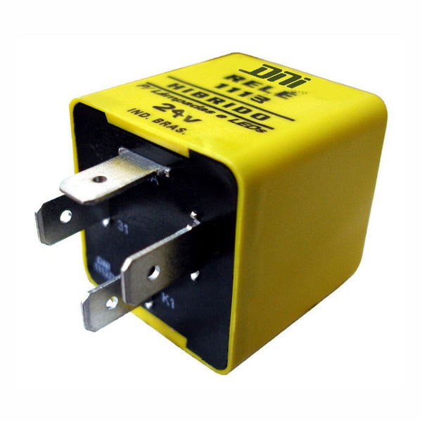 Relé intermitente 24V 240W híbrido, 4 term.