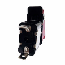 Interruptor 2 posiciones 400W capucha LED rojo