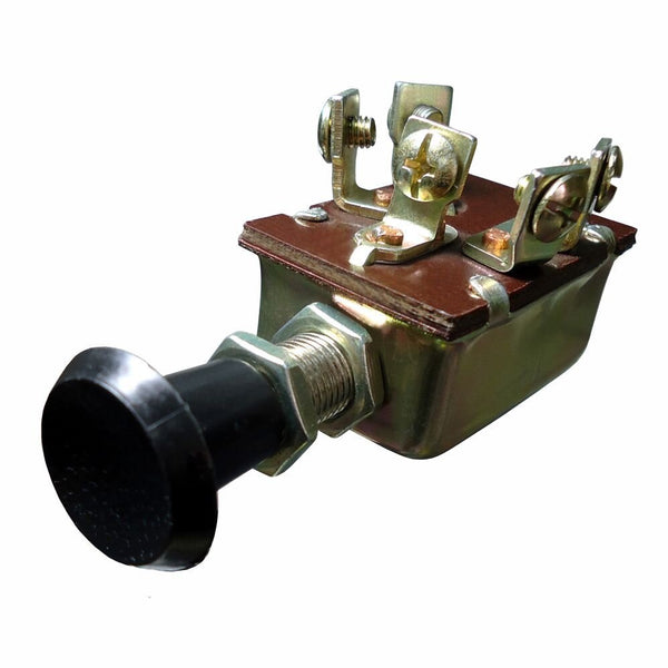 Interruptor de pulso universal 12/24V, 5 term.