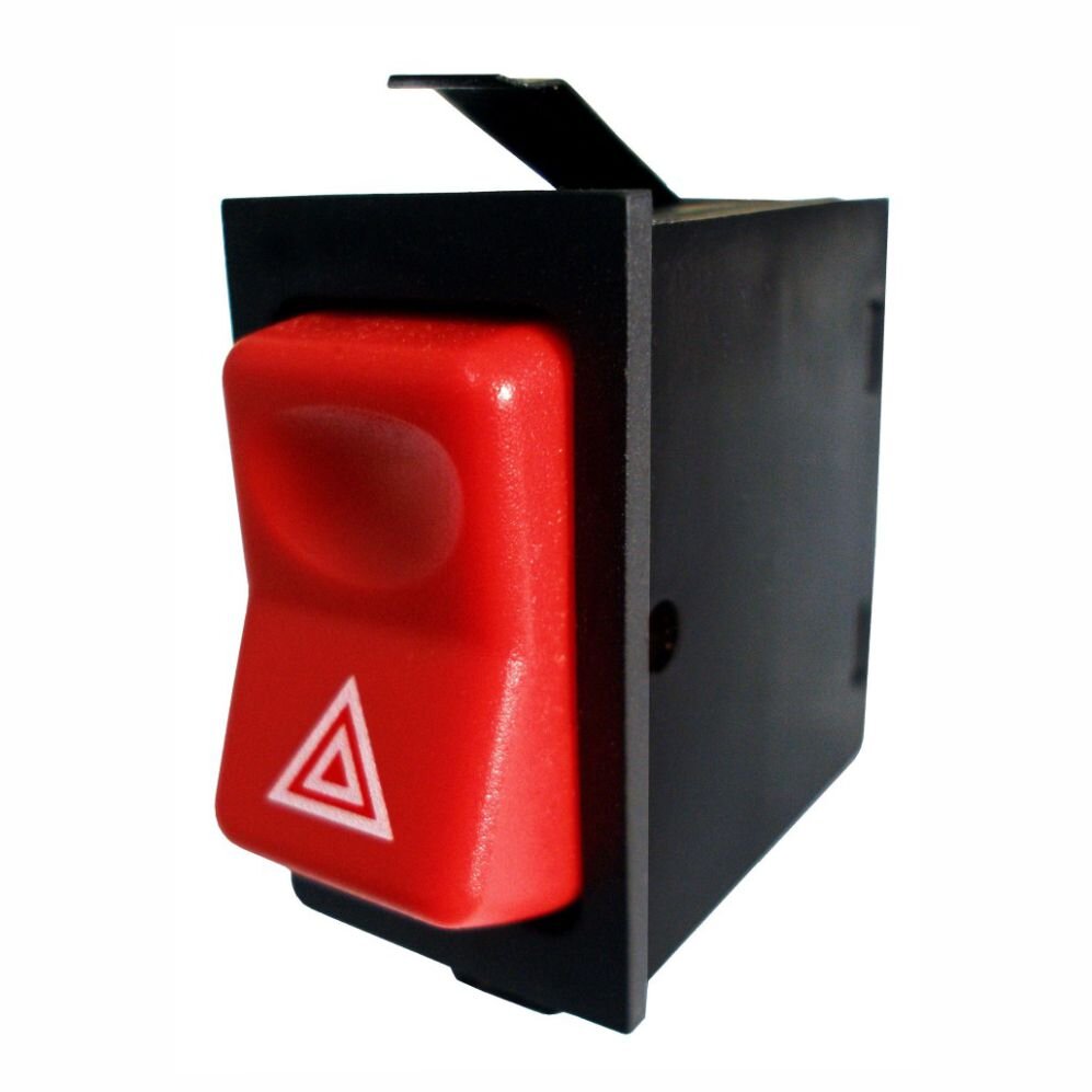 Interruptor luz de emergencia MBB/Ford 12V, 7 term.