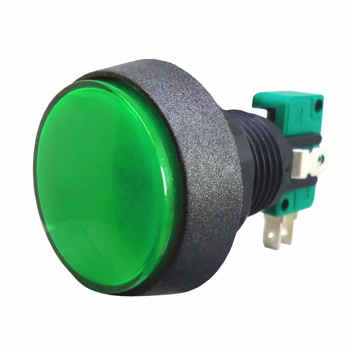 Interruptor universal pulso N.A/N.C 5 term. VERDE