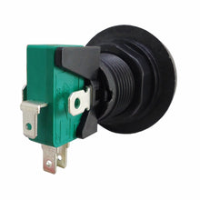 Interruptor universal pulso N.A/N.C 5 term. VERDE