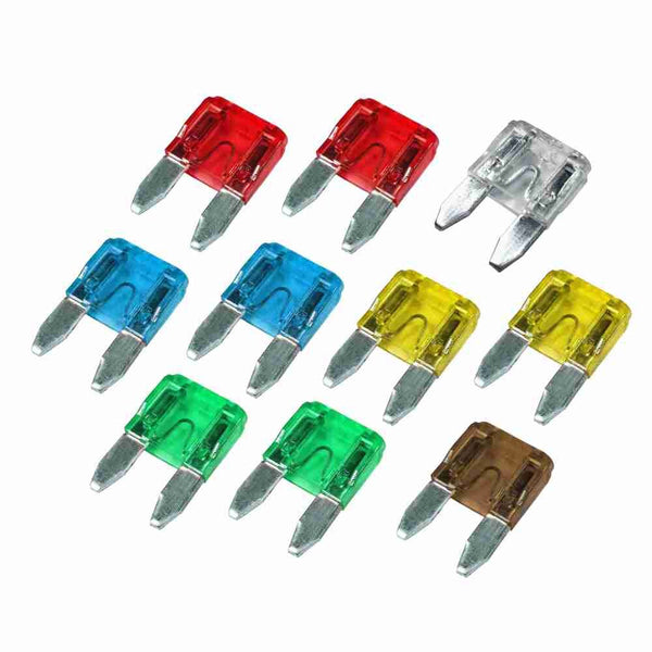 Kit emergencia 10 fusibles Mini surtidos