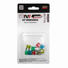 Kit emergencia 10 fusibles Mini surtidos