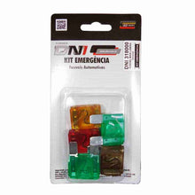 Kit emergencia 5 fusibles MAXI surtidos