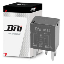 Relé mini aux 12V 30-20A, 5 term. tipo aguja