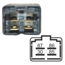 Relé aux 12V, 4 term. con soporte Honda/Mitsubishi