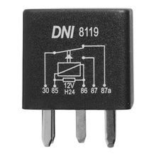 Relé aux reversor tipo aguja 40/30A 12V
