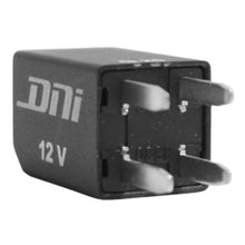 Relé micro aux 12V, 4 term. tipo aguja