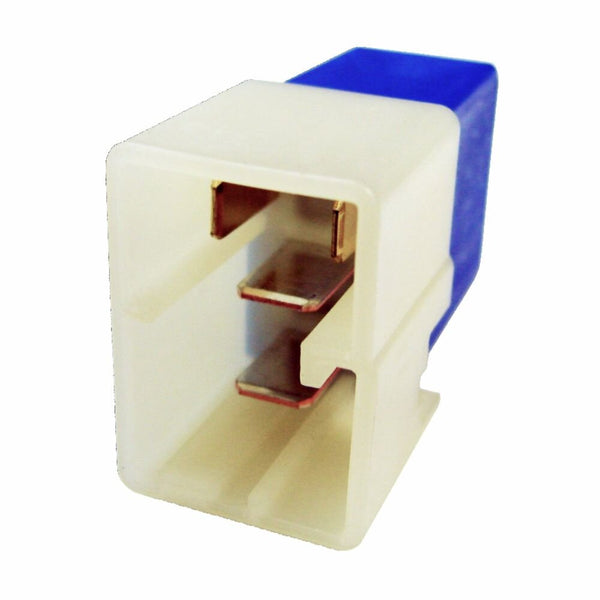 Relé aux 12V, 4 term. con resistencia