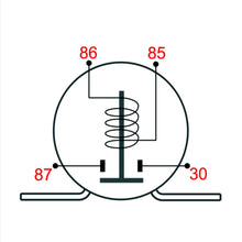 Relay solenoide de partida 24V