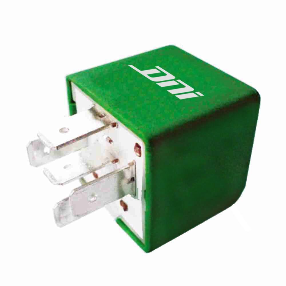 Relé doble N.A. 2x25A 24V, 5 term. con resistencia