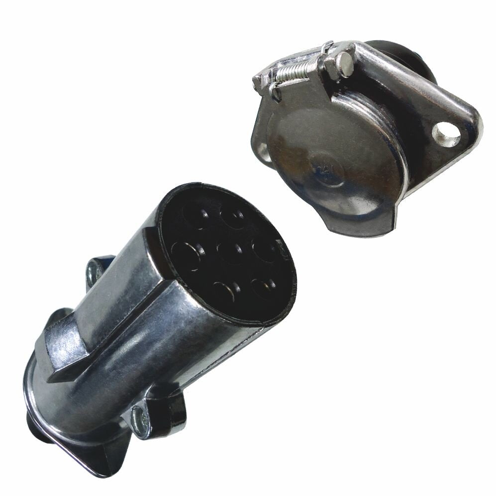 Enganche carro 7 polos aluminio, completa