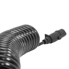 Cable espiral eléctrico 6,5m con enchufe 7 polos