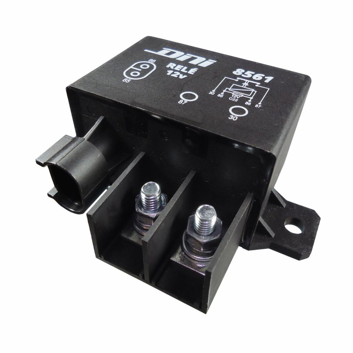 Relé precalentamiento bujías 12V, 4 term. 150A